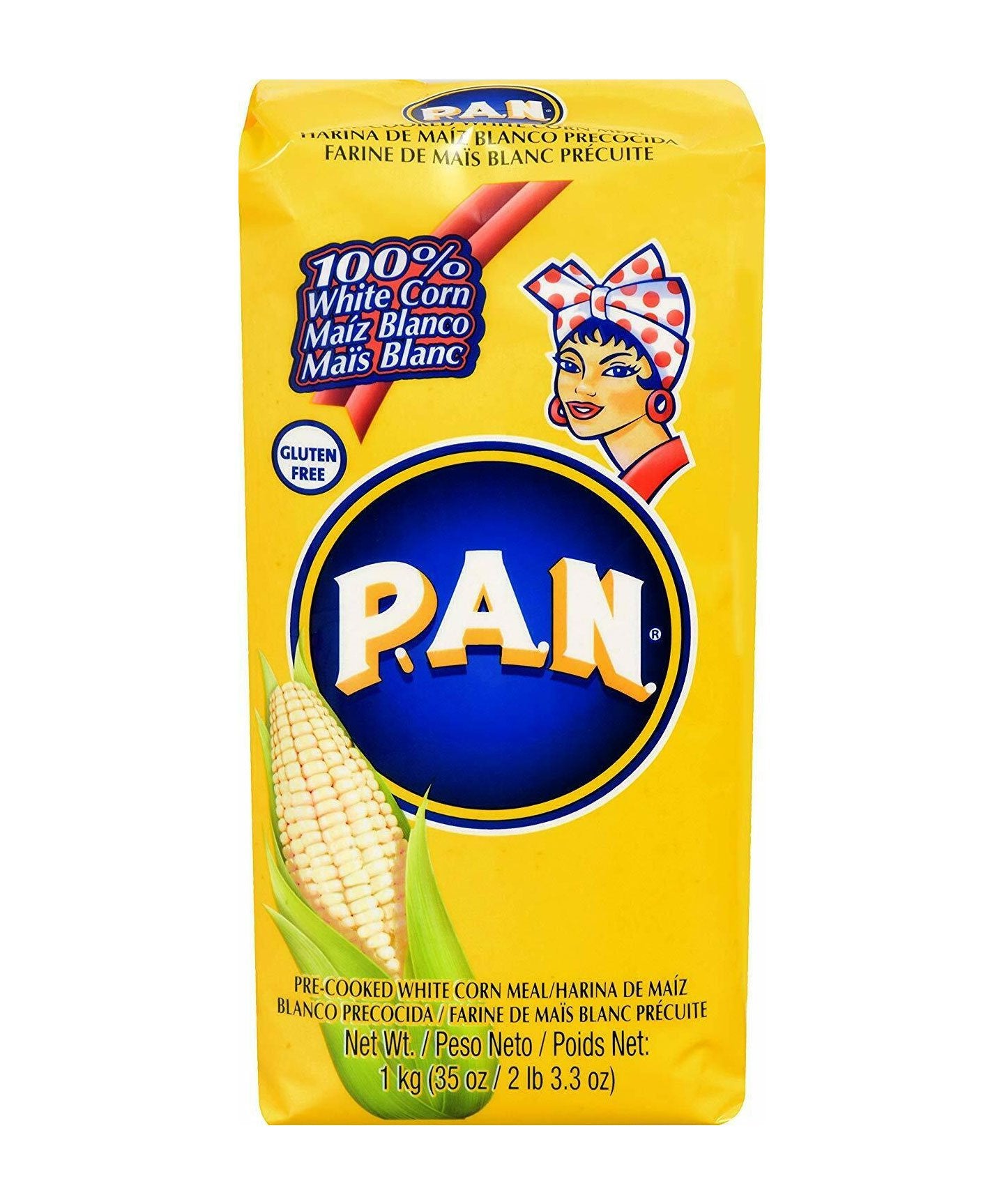 P.A.N. White Corn Meal